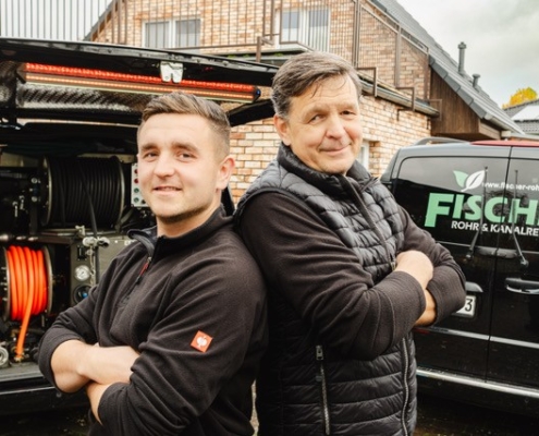 Adrian und Peter Fischer Team